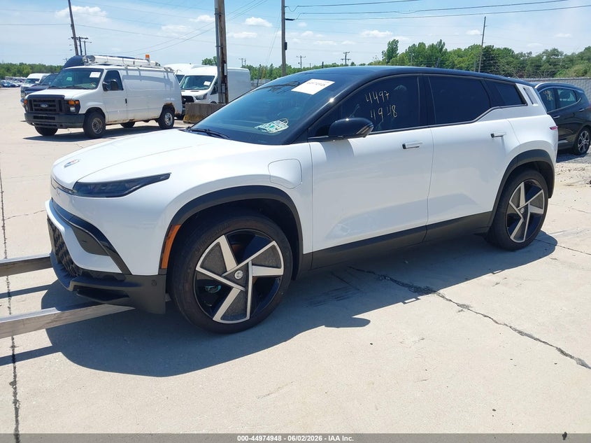 Vin: vcf1zbu21pg001189, lot: 45472371, fisker ocean one 20232