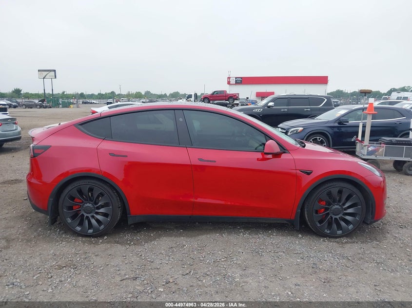 TESLA MODEL Y 2023 VIN 7SAYGDEF4PF845371
