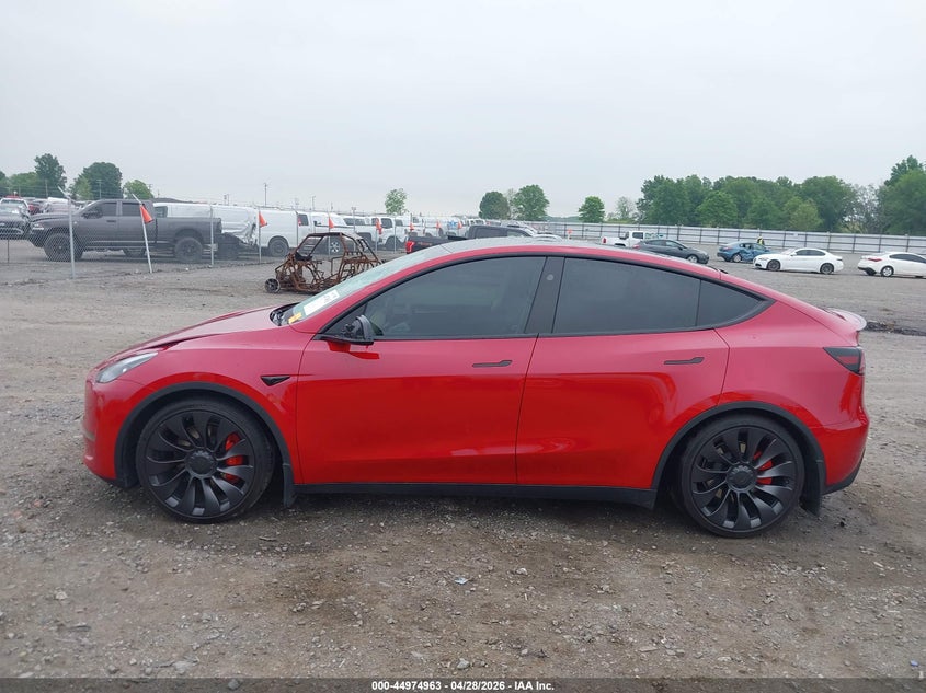 TESLA MODEL Y 2023 VIN 7SAYGDEF4PF845371