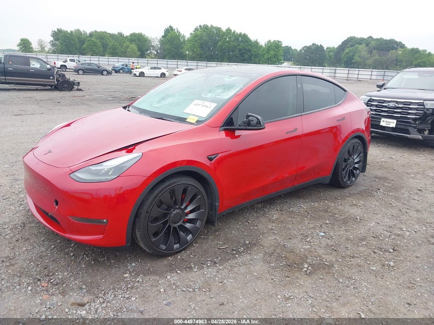 TESLA MODEL Y 2023 VIN 7SAYGDEF4PF845371