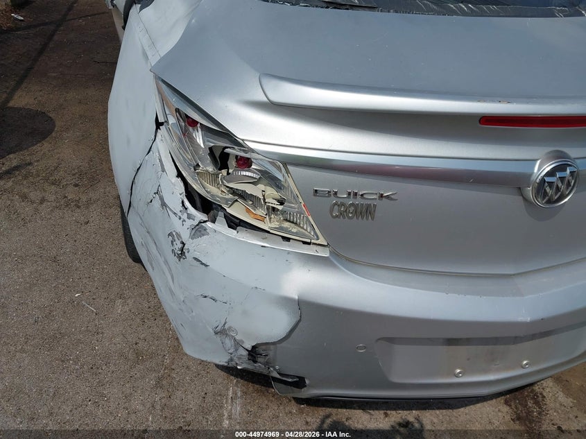 2013 BUICK REGAL SEDAN 2.0L I-4 DI, DOHC, VVT, TURBO, 270HP