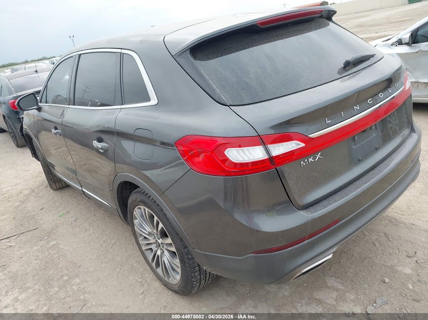 Vin: 2lmpj6lrxjbl12805, lot: 45472425, lincoln mkx reserve 20183