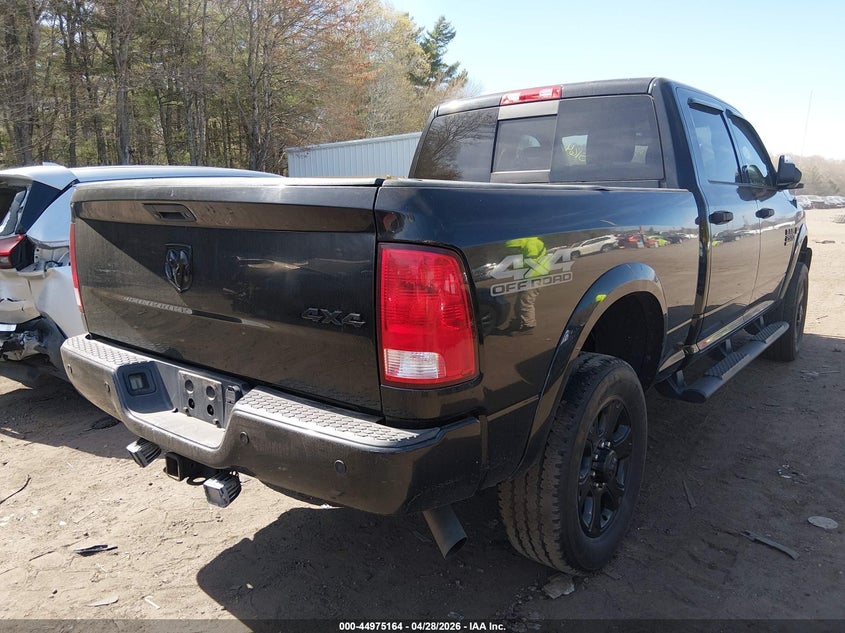 Vin: 3c6ur5dj9hg538346, lot: 45472587, ram 2500 big horn  4x4 6'4 box 20174