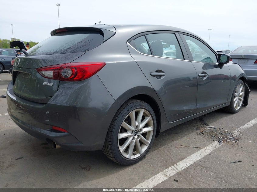 Vin: jm1bn1l39h1139815, lot: 45472622, mazda mazda3 touring 2.5 20174