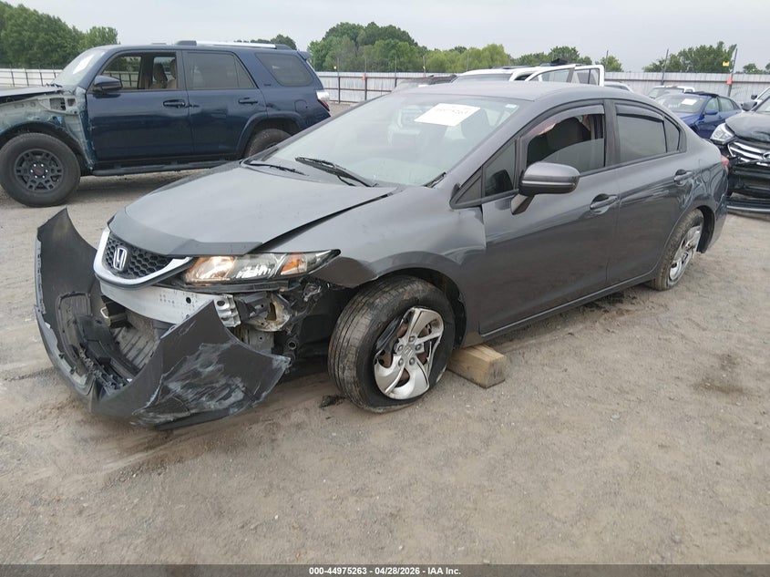 2015 Honda Civic Lx 2HGFB2F54FH520873 photo 1