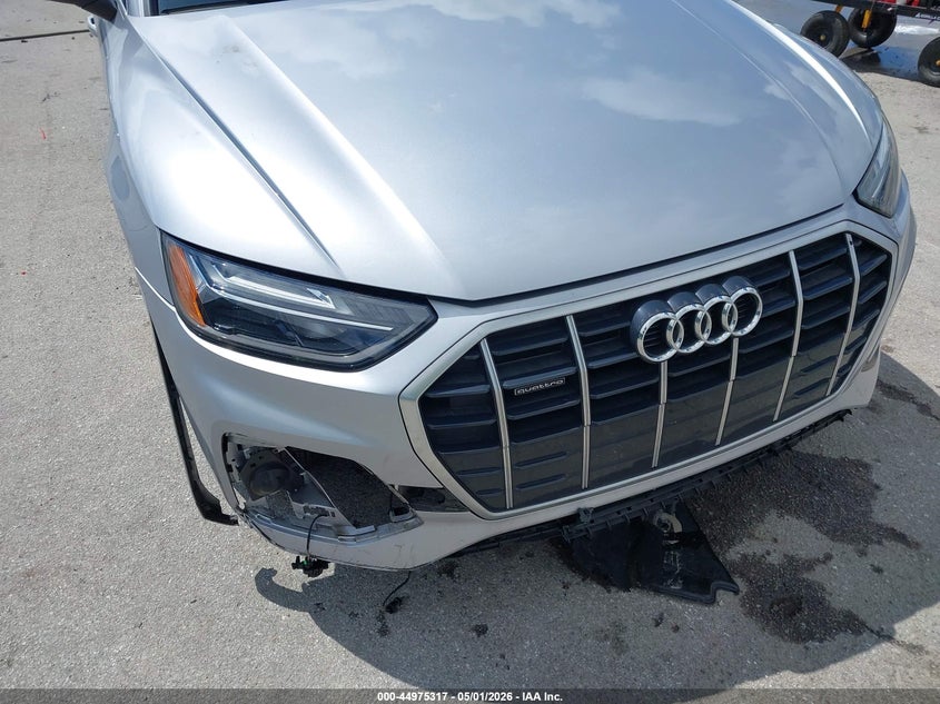 2021 AUDI Q5 2.0L I-4 DI, DOHC, V(VIN: WA1AAAFY9M2096400