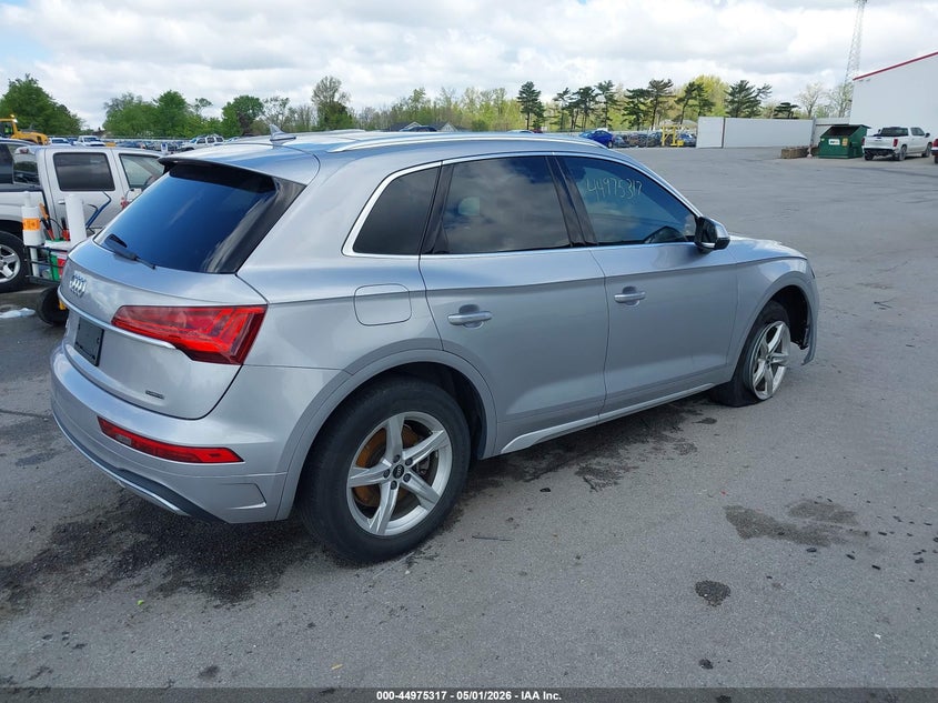 2021 AUDI Q5 2.0L I-4 DI, DOHC, V(VIN: WA1AAAFY9M2096400
