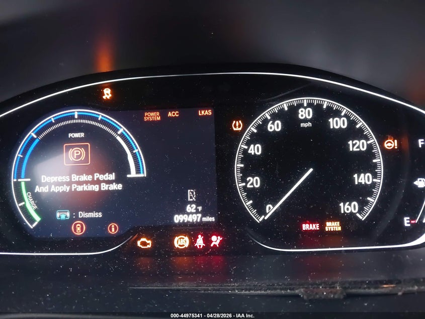 HONDA INSIGHT 2019 VIN 19XZE4F93KE002647