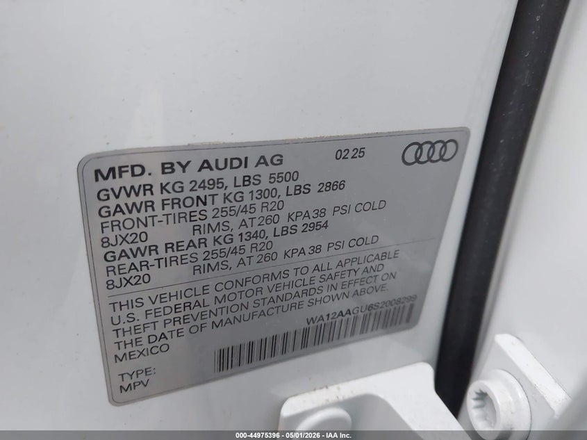 2025 AUDI ALL-NEW Q5 PREMIUM PLUS TFSI QUATTRO S TRONIC — Photo 9