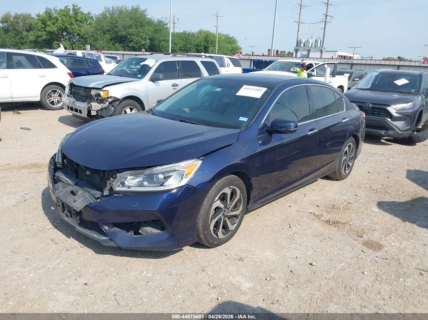 2016 Honda Accord Ex-L V-6 1HGCR3F86GA007932 photo 1