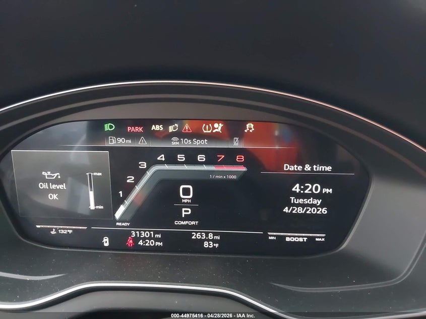 2022 Audi Sq5 Premium Plus Tfsi Quattro Tiptronic VIN: WA1B4AFY9N2037604 Lot: 44975416