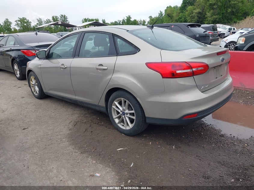 Vin: 1fadp3f29gl242341, lot: 45473074, ford focus se 20163