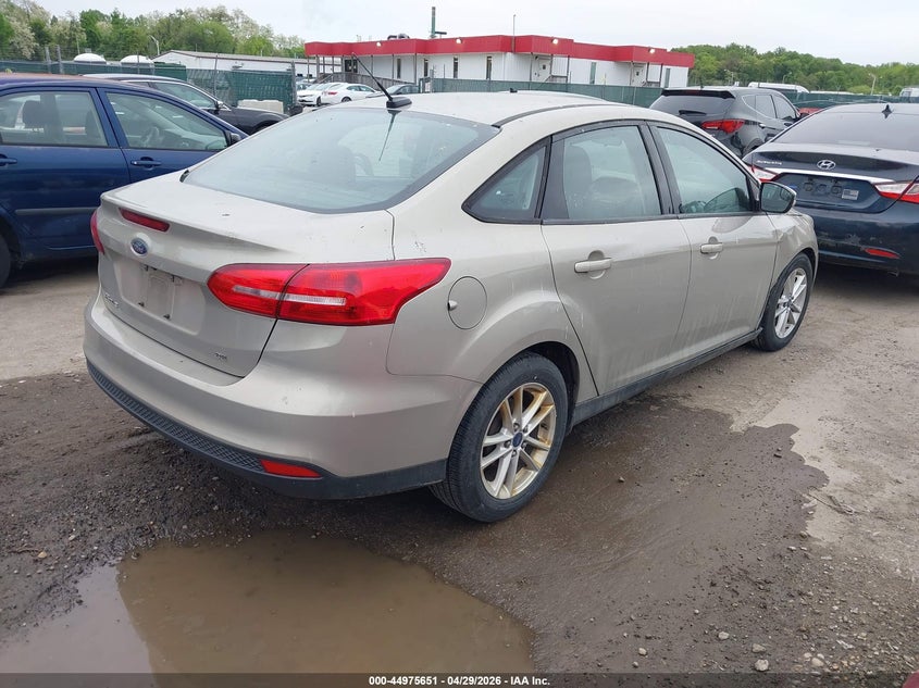 Vin: 1fadp3f29gl242341, lot: 45473074, ford focus se 20164