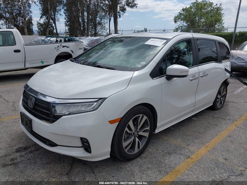2022 Honda Odyssey Touring 5FNRL6H81NB043931 photo 1
