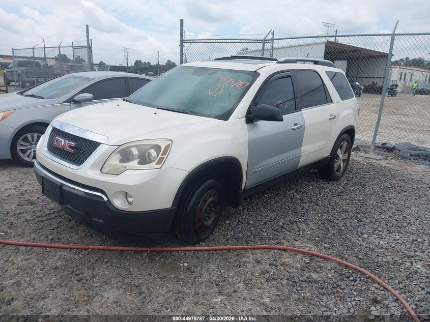 2009 Gmc Acadia 3.6 Slt-2 Beige Lot 111044975787 Vin 1GKER33DX9J117382