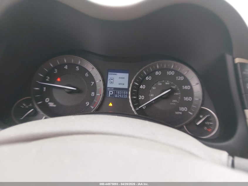 2013 INFINITI M37X auction photo 7