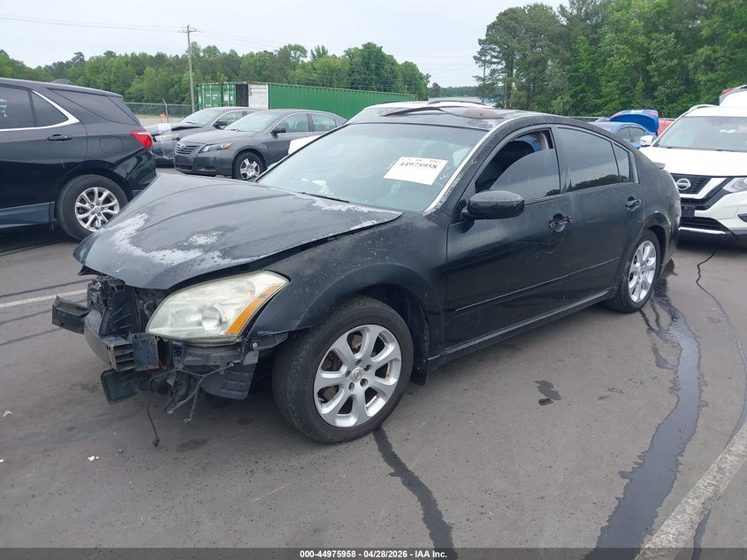 2007 NISSAN MAXIMA SEDAN 3.5L V-6 DOHC, VVT, 255HP
