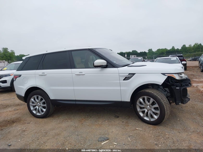 2016 Land Rover Range Rover Sport 3.0L V6 Supercharged Hse VIN: SALWR2VF2GA638563 Lot: 44975963