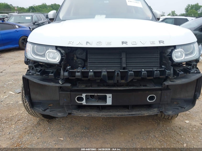 2016 Land Rover Range Rover Sport 3.0L V6 Supercharged Hse VIN: SALWR2VF2GA638563 Lot: 44975963