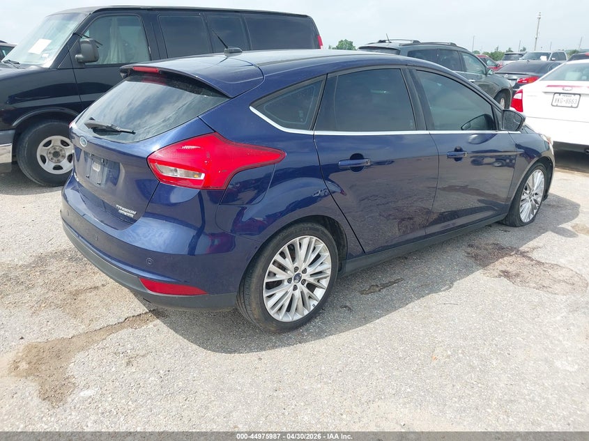 Vin: 1fadp3n26gl222615, lot: 45473410, ford focus titanium 20164