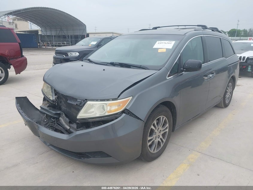 Vin: 5fnrl5h68cb095157, lot: 45473684, honda odyssey ex-l 20122
