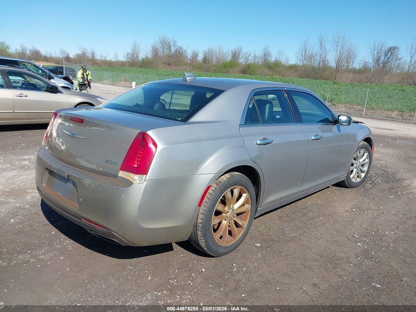 Vin: 2c3ccakg5jh304561, lot: 45473708, chrysler 300 limited awd 20184