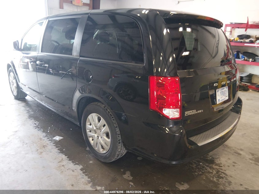 Vin: 2c4rdgbgxlr197817, lot: 45473719, dodge grand caravan se 20203