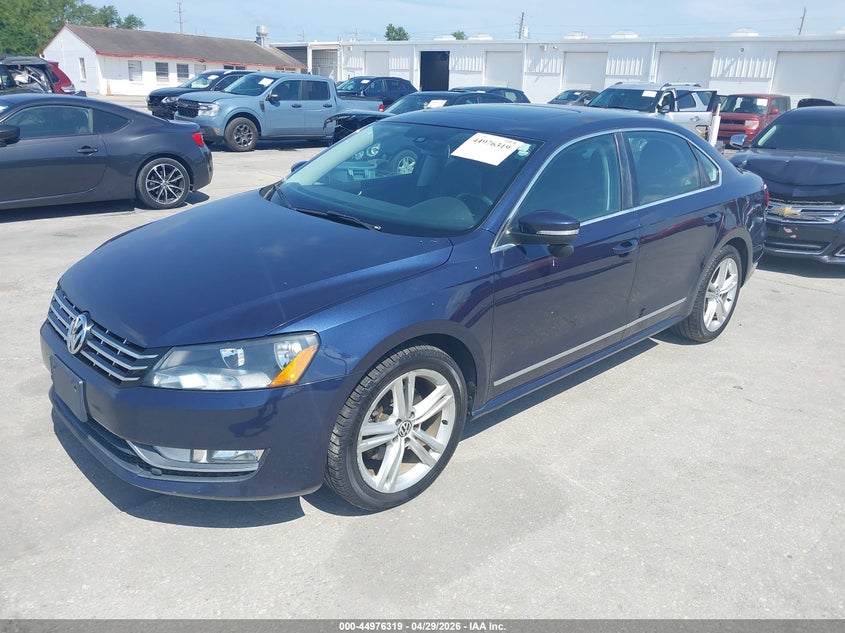 2013 Volkswagen Passat 2.0L Tdi Sel Premium