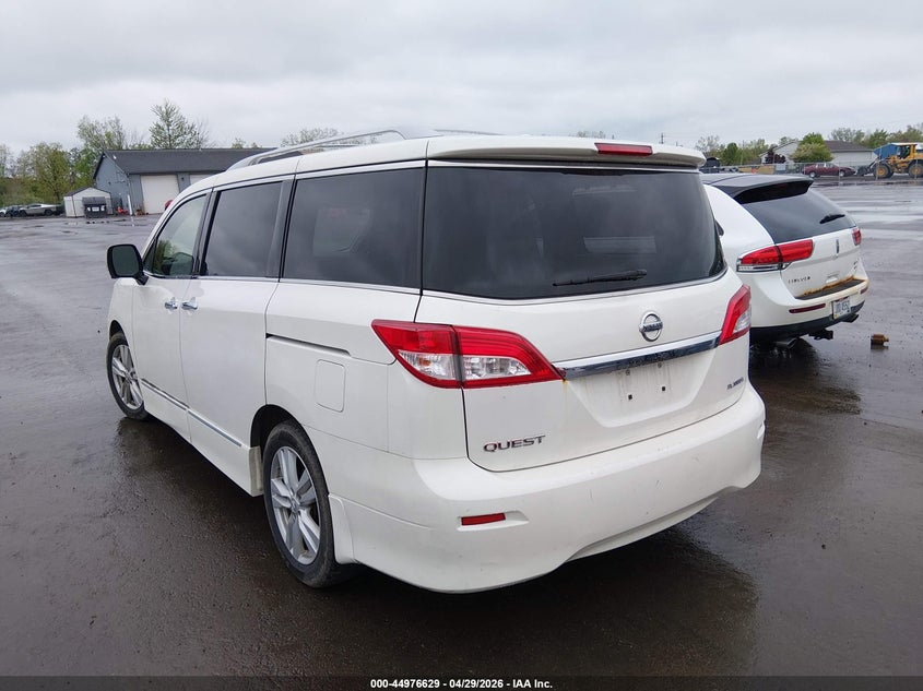 Vin: jn8ae2kp5f9123619, lot: 45474053, nissan quest platinum 20153