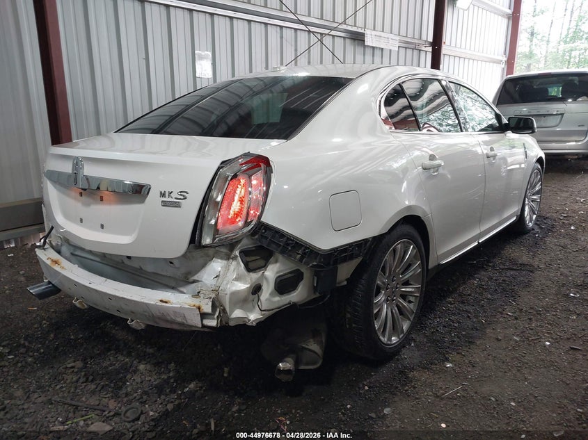 2012 Lincoln Mks 3.7 white Lot 111044976678 Vin 1LNHL9ER7CG804731
