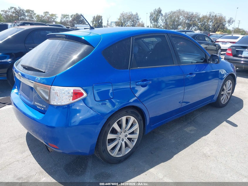 2008 Subaru Impreza Wagon (Natl) Wrx