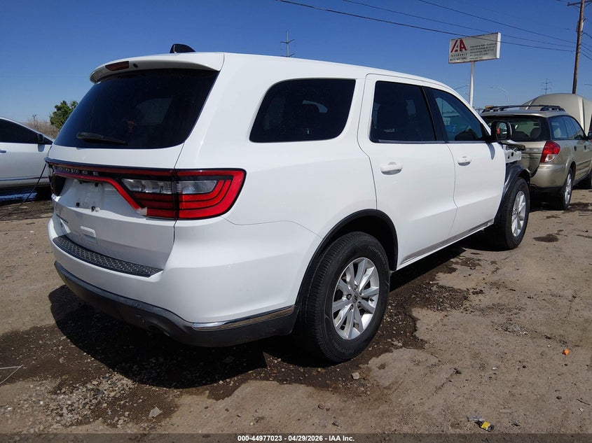 Vin: 1c4rdjag5kc606618, lot: 45474446, dodge durango sxt awd 20194