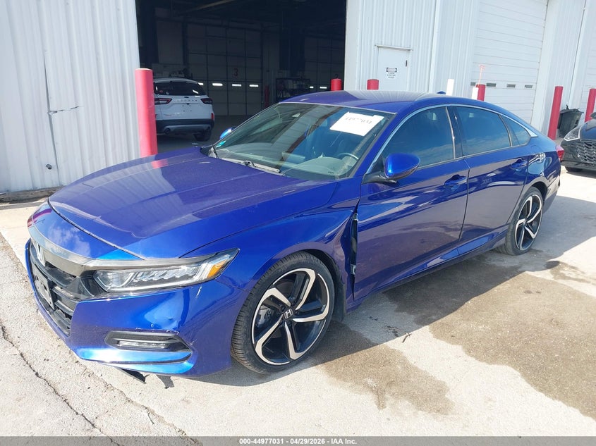 VIN 1HGCV1F31KA008497 2019 HONDA ACCORD SPORT
