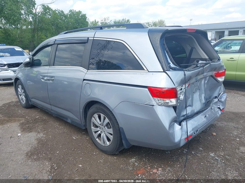 Vin: 5fnrl5h62gb067702, lot: 45474476, honda odyssey ex-l 20163