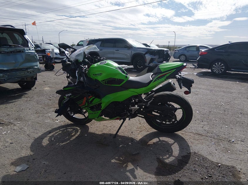 2024 Kawasaki Ex500 A/B VIN: ML5EXGJ13RDA09232 Lot: 44977124
