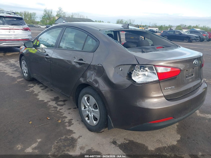 Vin: knafx4a68f5344104, lot: 45474624, kia forte lx 20153
