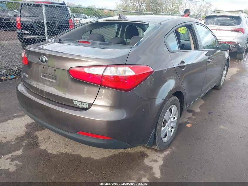 Vin: knafx4a68f5344104, lot: 45474624, kia forte lx 20154