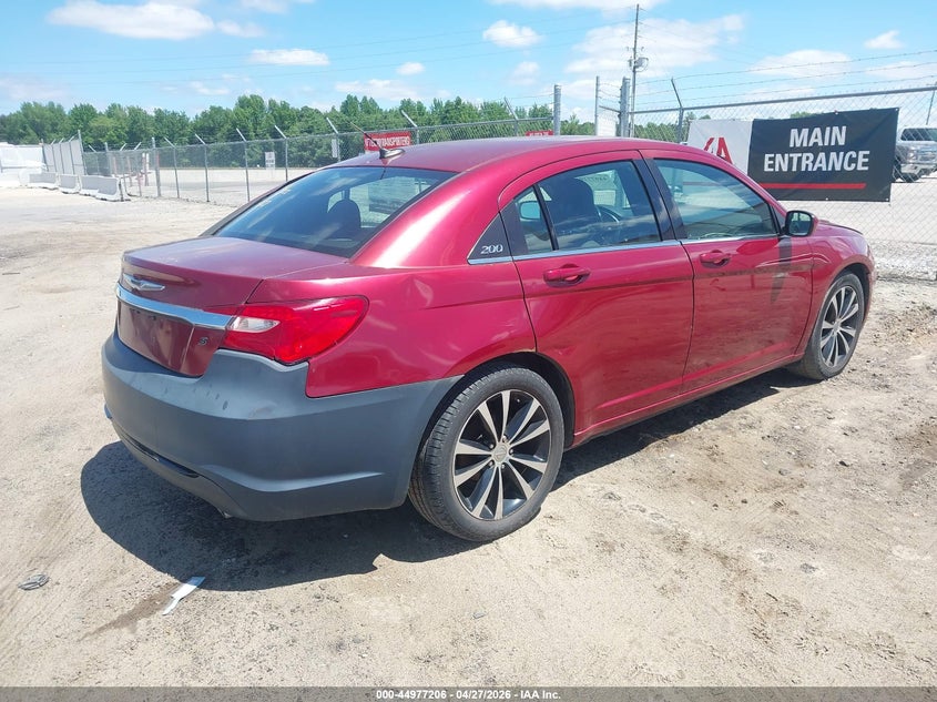 Vin: 1c3ccbbg6en118451, lot: 45474629, chrysler 200 touring 20144