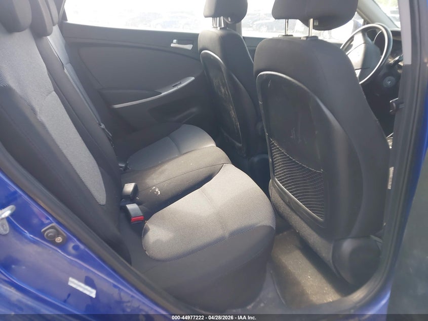 2012 Hyundai Accent 1.6 Gs blue Lot 111044977222 Vin KMHCT5AE8CU022347
