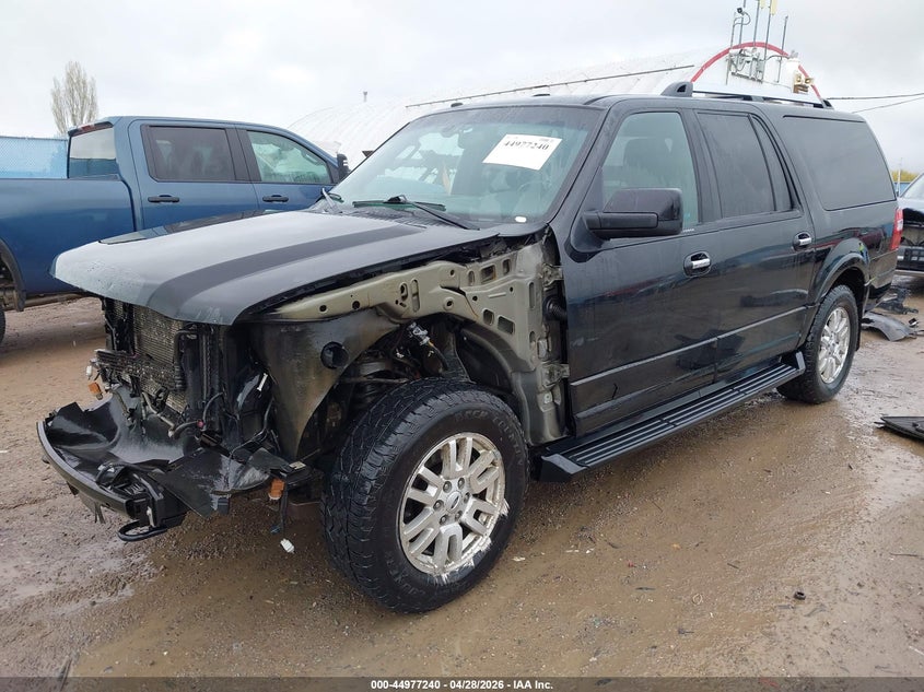 1FMJK2A54CEF05448 2012 Ford Expedition 5.4 El Limited black