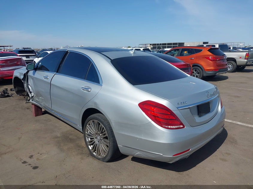 2015 MERCEDES-BENZ S 550 auction photo 3