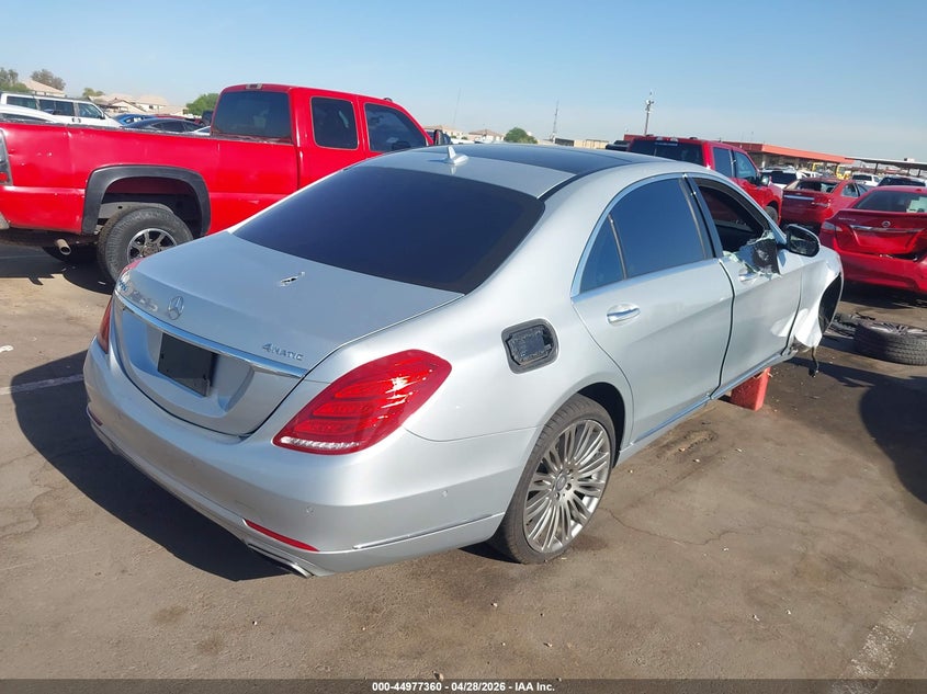 2015 MERCEDES-BENZ S 550 auction photo 4