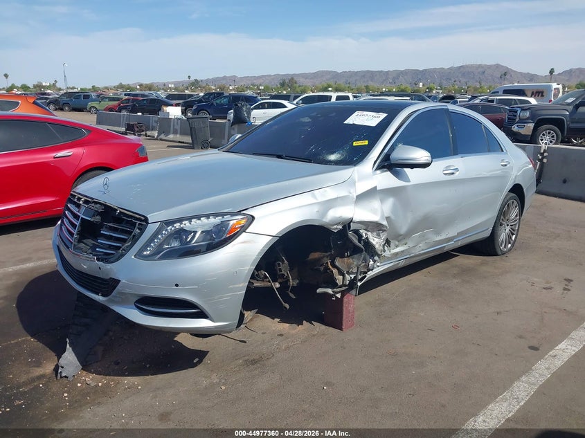 2015 MERCEDES-BENZ S 550 auction photo 6