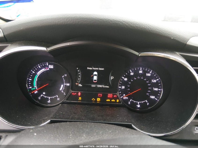 2012 Kia Optima 2.4 Hybrid Ex white Lot 111044977476 Vin KNAGM4AD4C5013267