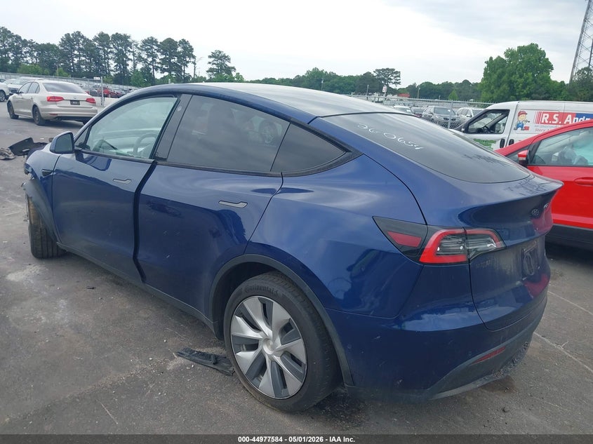Vin: 5yjygdee0mf066789, lot: 45475007, tesla model y long range dual motor all-wheel drive 20213