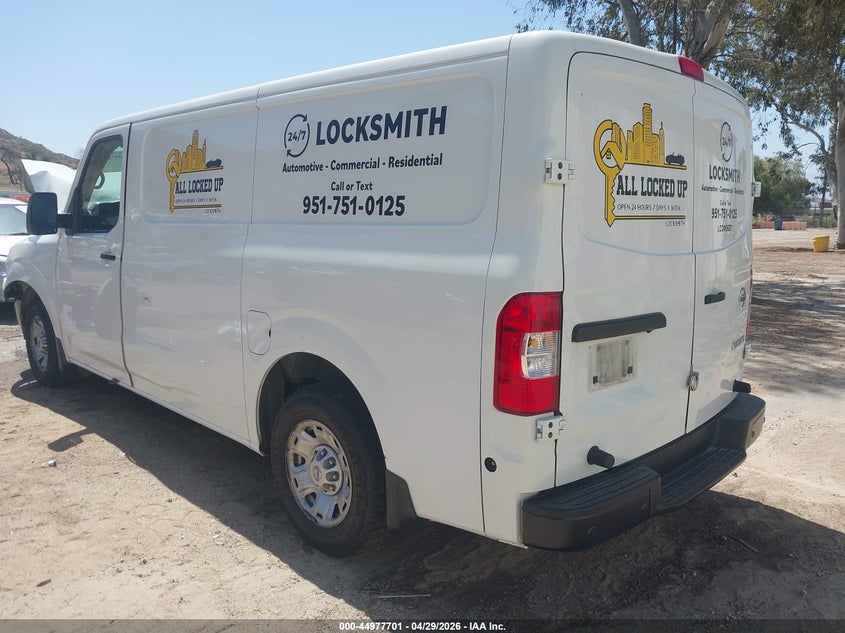 Vin: 1n6bf0kmxmn805016, lot: 45475125, nissan nv cargo nv1500 sv standard roof v6 20213