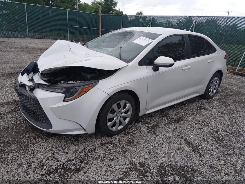 2022 Toyota Corolla Le 5YFEPMAE9NP288925 photo 1