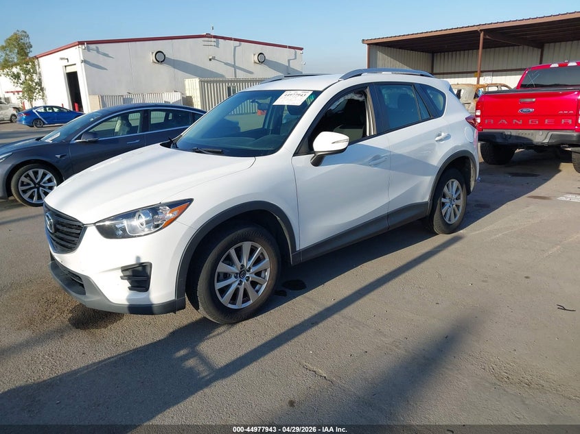 Vin: jm3ke2by7g0860729, lot: 45475367, mazda cx-5 sport 20162