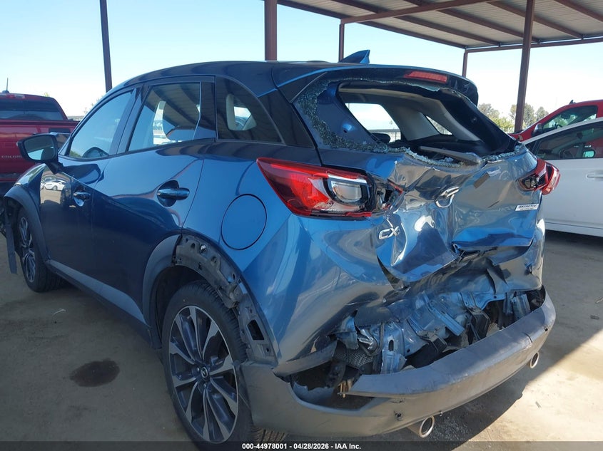 Vin: jm1dkdc70k0404396, lot: 45475425, mazda cx-3 touring 20193