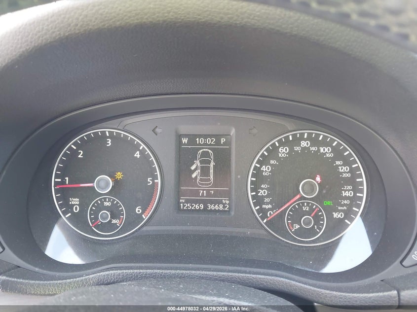 2014 VOLKSWAGEN PASSAT SEDAN 2.0L I-4 DI, DOHC, TURBO, 140HP